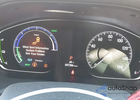 2018 Honda Accord Hybrid Ex-L from USA, damaged, VIN 1HGCV3F57JA016471
